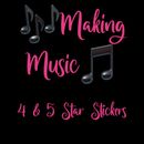 Making Music Album 4/5⭐️ Star Sticker (Please read Description)