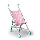 Nenuco - Sillita de metal, carrito de paseo de juguete de color rosa y azul metálica, plegable para llevar a tu bebé Nenuco de paseo y jugar con los muñecos, a partir de 3 años, Famosa (NFN31000)