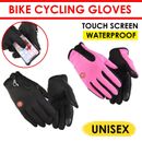 Bike Cycling Gloves Touch Screen Gloves Winter Gloves Warm Unisex Full Finger
