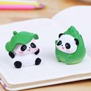 Cartoon Panda Doll Yellow Green Decoration Crafts New Children's Toys