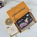 Louis Vuitton Pochette Accessoires Shoulder Bag Mini Brown Canvas