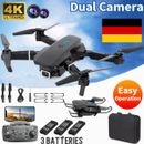 E88 Drone RC Drones 4K HD Camera GPS WIFI FPV Quadcopter Foldable Bag Gifts 2022