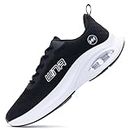 PERSOUL Mens Air Running Shoes Athletic Tennis Lightweight Walking Sports Gym Fashion Sneakers, Black22, 11.5