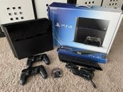 Sony PlayStation 4 PS4 2TB Black CUH-1001A - COMPLETE IN BOX W/ VERTICAL STAND