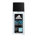 adidas Ice Dive Body Fragrance for Men, 2.5 fl oz