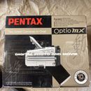 Pentax Optio MX Portable Compact Digital Camera/ Camcorder 3.2mp Silver - Tested