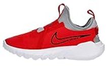 Nike Kids Flex Runner 2 (Big Kid) Shoes, University Red/Black/Light Smoke Grey, 5 Big Kid