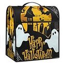 Art The Halloween Texture Stand Mixer Cover Durable Kitchen Appliance Dust Covers Coffee Maker Cover with Pockets and Top Handle