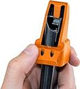 RAEIND Magazine Speed Loader for 1911 Single Stack Gun Models (Colt, H&K, Hi-Point, Kahr Arms, Glock, Ruger, Kimber, Sig-Sauer, Smith & Wesson, and Springfield, with Different Caliber) (Orange)