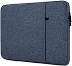 ProElite Polyster Laptop Sleeve Case Cover Pouch for 13" to 14" MacBook Air/Pro Retina,Compatible with MacBook Pro 14 inch M1 Pro/Max A2442, Galaxy Tab S8/S9 Ultra 14.6 inch/iPad Pro 12.9, Dark Blue