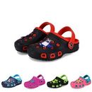 Garden Clogs Shoes Girls Boys Kids Slip-On Casual Two-tone Slippers Sandals US