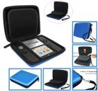 BLUE Carry Storage Hard Protective Zip Case Cover For Nintendo 2DS Game