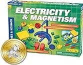 Thames & Kosmos, 620417, Electricity and Magnetism Science Kit, Electronics Kit, Investigate Magnetic Fields and Forces, Experiment with A Motor and Electromagnet, 62 Experiments, Ages 8+