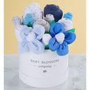 1-800-Flowers Everyday Gift Delivery Baby Blossom Hat Box Gift Set - Pink Blue Or Yellow Baby Blossom Hat Box Gift Set - Blue | Happiness Delivered To Their Door