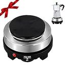 Artilife 500W Small Hot Plate Mini Hot Plate,Artilife 500w Small Electric Hot Plate,Multi-Function Portable Stove Kitchen Cooktop Electric Heater for Home 110V