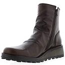 FLY London Women's Mon944fly Boots, Brown Dk Brown, 10.5 AU