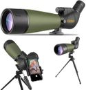  Spotting Scopes with Tripod, Carrying Bag and Quick Phone Holder - BAK4 High De