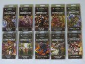 Warhammer 40k 10x War Pack 600 cards NEW Conquest Living Card Game LCG 40,000
