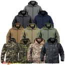 Men's Military Tactical Army Jacket Waterproof Softshell Hiking Coat Windbreaker