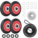 4392067 Dryer Repair Kit Replacement for Whirlpool Maytag Kenmore KitchenAid,Replaces 4392067VP PS373088 AP3109602,Include 279640 Idler Pulley W10314173 Drum Roller 661570 Belt