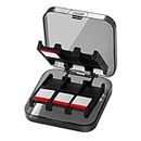 CamKix Game Storage Case Compatible with Nintendo Switch - Fits up to 24 Nintendo Switch Games - Protective Storage System - Game Card Organizer - Travel Container Box - Hard Shell with 24 Slots