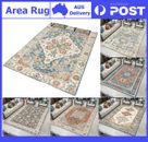Extra Large Area Rug Bohemia Runner Distressed Retro Washable Carpet