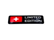 3D Gel Aufkleber Auto Motorräder Schweiz  Flagge Limited Edition Sticker Swiss