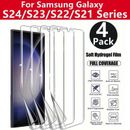 4X For Samsung Galaxy S24 S23 S22 S21 Ultra S10e Hydrogel FILM Screen Protector