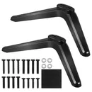 2Pcs TV Stand Legs For 28 32 40 43 49 50 55 65 Inch TV Stand With Screws Durable Tv Mounting