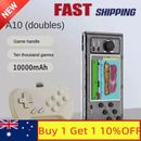 2024 New Power Bank Game Console 2-in-1,Transparent Charger, 10000 Classic Games