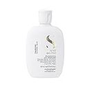 Alfaparf Milano Semi Di Lino Diamond Shine Illuminating Low Shampoo -For Normal Hair Radiance - Sulfate, Paraben and Paraffin-Free - Safe for Color-Treated Hair - Professional Salon Quality - 250ml