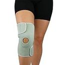 CleanPrene Knee Support- Sustainable, Biobased Brace for Knee- One Size, Fits Left or Right Leg