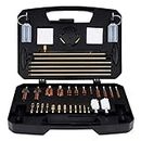 BOOSTEADY Pro Gun Cleaning Kit Universal Gun Cleaning Kit Handgun Shotgun Cleaning Kit for All Guns with High-end Brass Brushes, Mops, Jags, Reinforced Rods