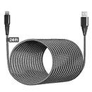 iPhone Charger Cord Long 26FT/8M [Apple MFi Certified]Extra Long Lightening Charging Cable Fast Charger 2.4A for Apple iPhone 13/12/11/XR/XS Max/X/8/8 Plus/7/7 Plus/6/6s/Plus/SE/5c/5s/5 Pad Air 2/Pod