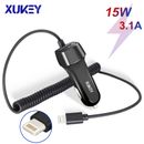2.1A Car Charger For iPhone 13 12 11 Pro Max X XS XR 6 7 8 With Charging Cable