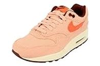 NIKE Air MAX 1 PRM Hombre Trainers FB8915 Sneakers Zapatos (UK 5.5 US 6 EU 38.5, Coral Stardust Bright Coral 600)