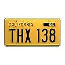 American Graffiti | THX 138 | Metal Stamped License Plate