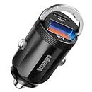 Sctazagre Allume Cigare USB C,Total 90W Chargeur Voiture Allume Cigare USB Rapide [PD/PPS 45W & QC 3.0] 12V Prise Allume Cigare USB Car Charger