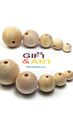 Natural Unfinished Wooden Craft  Balls Beads with hole SIZE 6mm - 55 mm