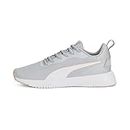Puma 195201 Men's Sneakers Athletic Shoes, Running Shoes, Flyer Flex, 23 Year Autumn Winter Colors Platinum Gray Rose Dust Puma White, 10 US