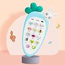 Radish Style Pretend Play Cell Phone Toy for Kids, Toddlers with Music, Ringtones, Lights - Birthday Party Favors and Gifts for Girls(Multicolor)