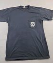 IBEW DFW Electrical Union Workers Logo Black Pocket T-shirt Mens XL USA Made