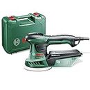 Bosch Home & Garden 270W Electric Random Orbital Sander Polisher 125 mm, Speed Selection, Includes Sandpaper Sheet and Paper Assistant (PEX 300 AE)