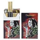 Derrose® Herbal Cigarettes Tobacco Free, Nicotine Free, THC Free - Vape Alternative Cigarettes for Quit Smoking - 2 Packs 40 Smokes