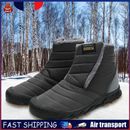 Waterproof Snow Boots Hiking Booties Outdoor Sneakers for Men (Grey 44) FR
