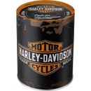 Nostalgic-Art - Metal Money Savings Box Piggy Bank - Harley-Davidson Logo