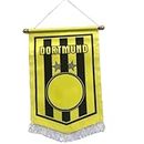 Soccer football national team Club Pennant Flag Hanging Outdoor Or Indoor for Bedroom/Club/Bar/Fan Merchandise/Event (Dortmund)