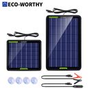 10W 5W Solar Panel Kit 12V Backup for Car Battery Charger Portable Waterproof RV