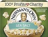 Newman's Own Microwave Popcorn, Sea Salt, 9.6-oz. (Pack of 12)