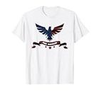 Patriotic American Eagle Herren Shirts T-Shirt